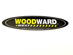 Woodward West Sticker 5 inch New