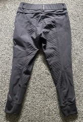 LeMieux Breeches Equestrian Riding Pants Women Size US 30 Gray Grip