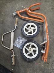 1980’s Orange Crush Kick Scooter Crusher