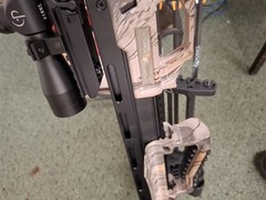 CenterPoint Sniper Elite 370 Whisper Crossbow Package Camo w/ Scope Quiver Bol