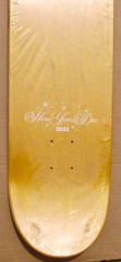 2025 THANK YOU DAEWON SONG «SIGNED NEW YEARS DAE» SKATEBOARD DECK RARE AUTOGRAPH