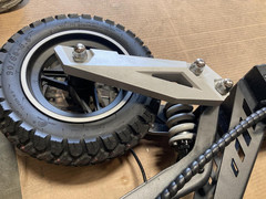 Used OOTD T10 18AH Complete Bike Powers On Handlebar Scratch All Parts Included