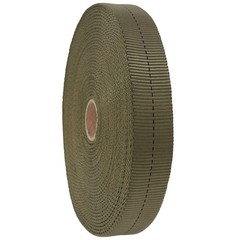 GM CLIMBING 1 inch MIL-W-5625 Nylon Tubular Webbing Milspecs 30 ft, Tan 499