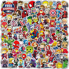 200PCS Cool Character Stickers for Water Bottles Skateboard Luggage Laptop Bumpe