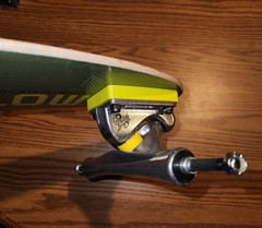 G&S Swiss Made High Camber Fibreflex Slalom Competition Skateboard NOS 2002 RARE