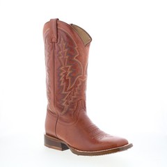 Tony Lama Camarillo 13″ Goat Square Toe Mens Brown Wide Cowboy Western Boots