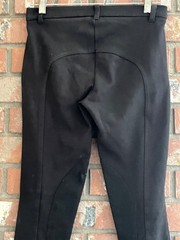 NEW Black Cotton Devon-Aire All pro Hipster Breeches Horseback Riding Small