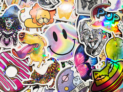 2000 Random Bulk Stickers Lot Fun Car Bottle Pack Bike Laptop Skin Decals