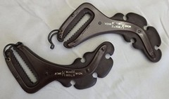 Vintage Acme Kwikee Kwiver Recurve Bow Quiver Pair (2) Brown.