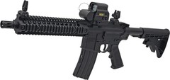 Crosman R1 Full Auto .177 Cal Air Rifle CO2 BB Gun + Red Dot Sight, BBs & 10 CO2