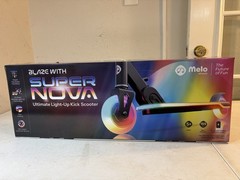 SuperNova ultimate light up kick scooter (NEW IN BOX)