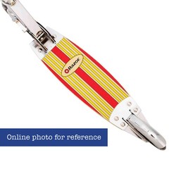 Razor Cruiser Scooter – Yellow/Red Wood Deck – Good Condition with Original Box