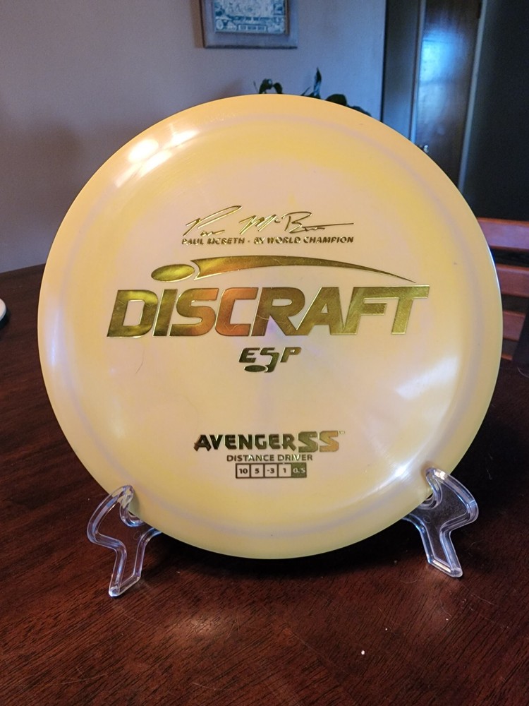Discraft Paul McBeth 5x ESP Avenger SS 173-174g