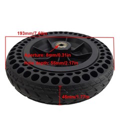 8» Solid 200×50 200×45-110 for Electric Scooter Wheelchair Part Whole Wheel 8mm