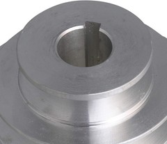 22mm Bore 54mm-150mm Outter Dia Aluminum 5 Slot A Type Pulley 5 Step Pulley Belt