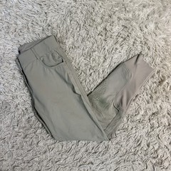 Women’s Size 28R Tan Ovation Aqua Knee Patch Horseback Riding Breeches