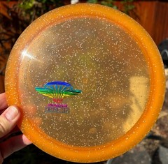 Metal Flake Roadrunner Champion FLAT Rainbow Air Force Disc Golf Innova #2467