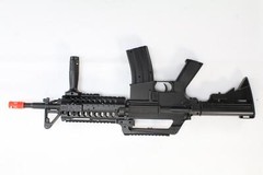 Airsoft Rifle Bundle – Spring Powered M16A4 M4 MR733 Tactical Guns – Used Lot