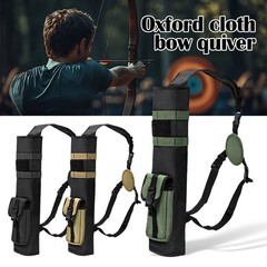 Archery Lightweight Back Arrow Quiver Dual Use Foldable Compact Hip Arrows Bag