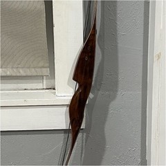 Browning Wasp Recurve Bow 56in 45lbs Wood Right Hand Brown Black