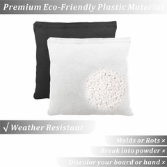 Cornhole Bags Set of 8 Regulation Professional Corn Hole Bean Bags Weather Re…