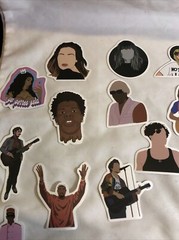 50PCS Popular Singers – Stickers For Laptop, Skateboard, Fridge