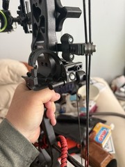 Bowtech Realm X Right Hand Black Compound Bow 70lb 29in DL 32in w/ CBE Sight