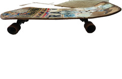 1980S ZORLAC Gargoyle Jimi Scott Airbourne Skateboard Deck Truck & Wheels READ!!