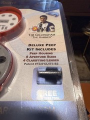 Hamskea Insight Deluxe Peep Sight Combo