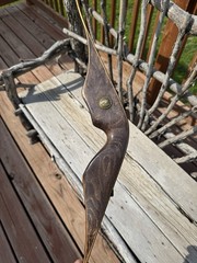 Vintage Bear Archery Black Panther Hunter Recurve Bow 52” 45/50# Right Handed