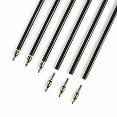 30 inch Fiberglass Arrows Archery SP500 OD 8mm For Compound/Recurve Bow Hunting