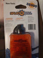 SplatRball 20,000 Rounds 7.5mm Orange Ammo Certified Splat-R-Ball