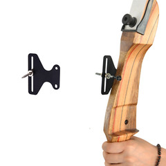Archery Metal Bow Sight Target T Shape Design Recurve Bow Universal Mounting