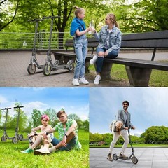 Sigravy Electric Scooter Adult 350W 19MPH 21Miles Foldable APP Control Lightweig