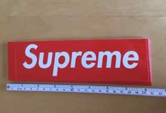 Supreme Box Logo Sticker Red Authentic Brand New Free Shipping Ships Same Day ✉️