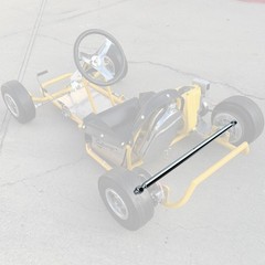 Heavy Duty 44in Go Kart Live Axle Kit 1in Diameter Steel ATV Buggy Quad Tool