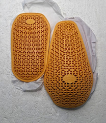 NBT Clothing Yellow Motorcycle Elbow & Knee Armour Pads Type A and Type B