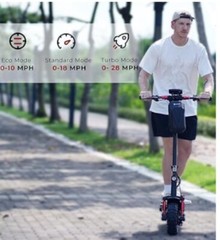 isinwheel Electric Scooter 18-28 Miles Range,15/21/28MPH Top Speed, Peak Power 7