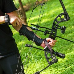Compound Bow Kit Adjustable for Outdoor Use & Target Practice, 20-70lbs Arche…