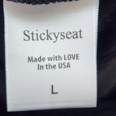 Stickyseat Pants Womens Large Black Riding Bootcut Full Seat Stretch Pockets USA