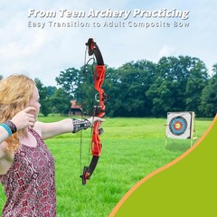 Compound Bow Archery Sets for Youth & Kids,Beginners, Right Hand Compound Bows