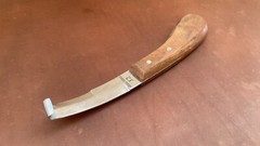 ARSAL FORGE Premium Double Edge J2 Blade Hoof Knife with Ergonomical Handle
