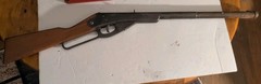 Vintage King model 2136 single shot air rifle NICE 1940s Works