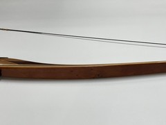 Stewart’s Handmade Longbow Recurve 42#@26″ Osage, Bamboo, Cocobolo, Curly Maple,