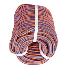 1/2″ 100/150FT 12 Strand Braided Rope Tensile Strength 8000 Pounds Blue&Orange