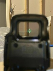 Tactical Scope QR Weapon Airsoft 558 Holographic Red Dot Sight Green Dot EXPS3-2