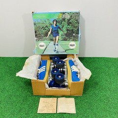 Vintage 70’s Nash Cruisers Roller Skates Blue Unisex Adults Men’s 10/Women’s 12
