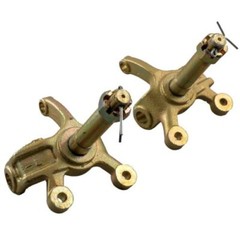 Go Kart Front End Kit Hydraulic Disc Brake Assembly 4 Stud Hub Spindles ATV Quad