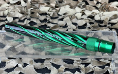 NEW HK Army FXL (Freak XL) Elite «Orbit» Barrel Tip – Dust Green/Polished Black