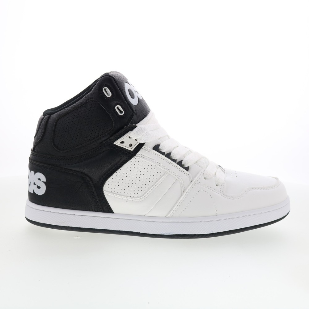 Osiris NYC 83 CLK 1343 1985 Mens White Skate Inspired Sneakers Shoes